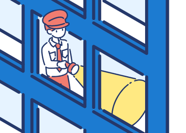 警備部門のイラスト