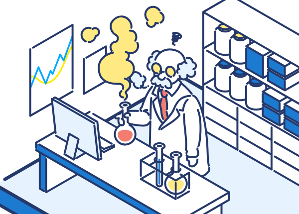 商品企画のイラスト